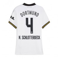 Borussia Dortmund Nico Schlotterbeck #4 Fotballklær Tredjedrakt Dame 2024-25 Kortermet